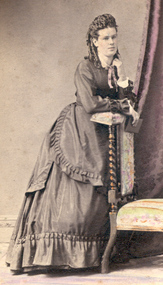 Woman in a long dress