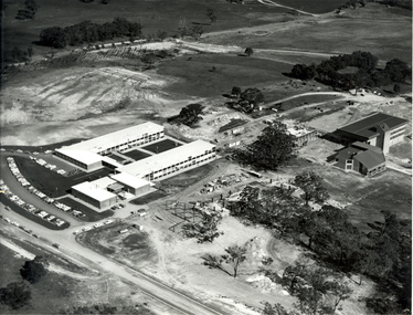 Photograph - Black and White, N. L. Harvey, Aerial Views of Mount Helen Campus, 1973, 1973
