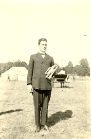 Photograph - Black and White, Vernon Holt, Frank Wright, 1922, 1922