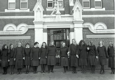 Photograph - Photograph - Black and White, Paul Lambeth, Sacred Heart Ballarat, 1992