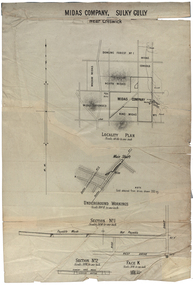 Plan, Midas Company, Sulky Gully near Creswick