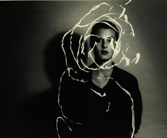 Photograph - Photograph - Black and White, Untitled [female student], c1990s