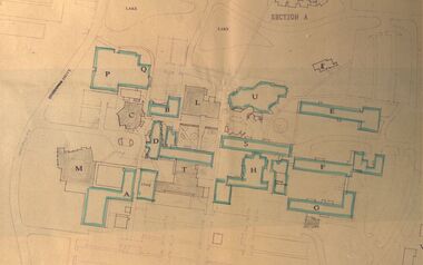 Plan - Site Plan, Mount Helen Campus Academic area