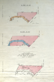 Plan, Plan of Survey Crown Allotment 9A and Part of Crown Allotment 8 Section 10 City and Parish of Ballaarat, after 1929