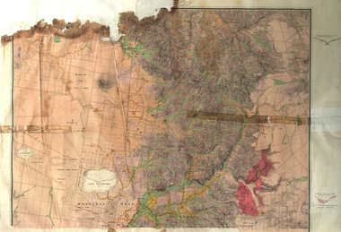 Geological map of Ballarat and surrounds