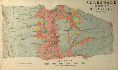 Plan, Scarsdale County of Grenville, 1889, 26/01/1889