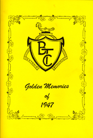 booklet, Ballarat Teachers' College Golden Memories of 1947