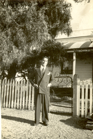 Photograph - Black and White, Frank Wright at Smeaton