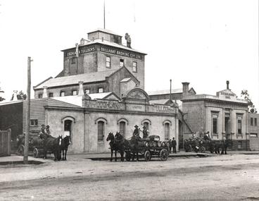 Photograph - Black and White, Ballarat Brewing Company