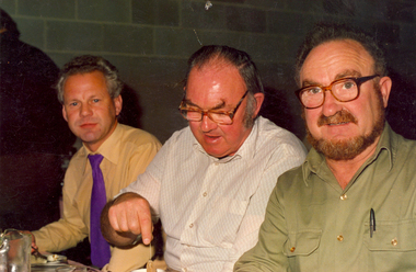 Photograph - Colour, Three Ballarat University Staffmembers, c1990, c1990