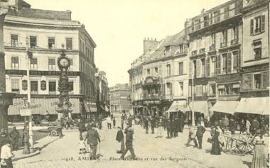 Postcards - black and white, L. Caron, Amiens, c1917, c1915