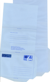 Document, Blank Aerogramme and envelopes
