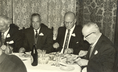 Photograph - Black and White, Ballarat Junior Technical School Old Boys Association dinner, 1961, 12/05/1961