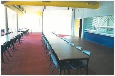 Photograph - Colour, Mt Helen Union Building Cafeteria, c1975, c1975