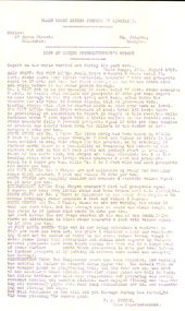 Document, T.A. Couper, Black Range Mining Company NL Mining Superintendent's Report, 1907