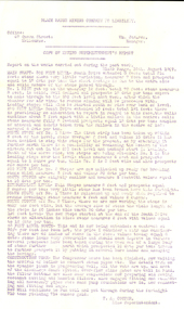 Document, T.A. Couper, Black Range Mining Company NL Mining Superintendent's Report, 1907, 1907
