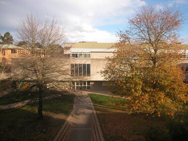 Photograph - Colour, T Building on the Mount Helen Campus of Federation University Australia, 2006, 04/07/2006