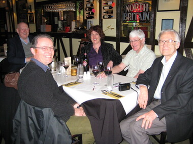 Photograph, Retirement lunch for University of Ballarat Historical Collection Volunteer Zig Plavina, 2007, 13/09/2007