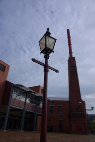 Photograph - Colour, Street Lamp at the Ballarat School of Mines, 2011