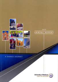 Book, University of Ballarat Annual Report, 2013