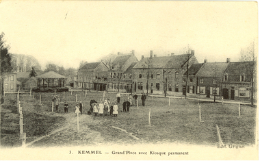Postcard - black and white, Kemmel, France, c1916, c1916