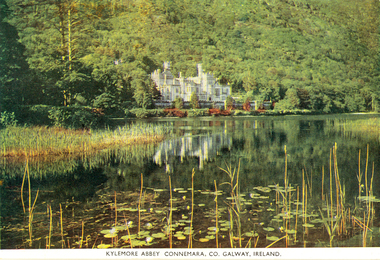 Postcard - Colour, Kylemore Abbey Connemara, County Galway, Ireland