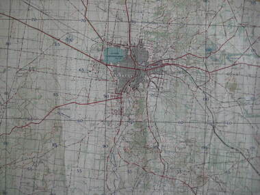 Map, Ballarat, 1936, 06/1936