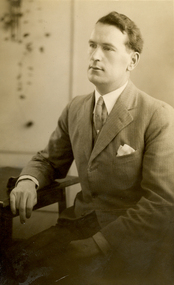 Photograph - black and white, Frank Wright, 1934, January 1934