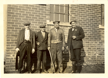 Photograph - black and white, A Visit to Hawton Colliery, 1933, Sept 1934