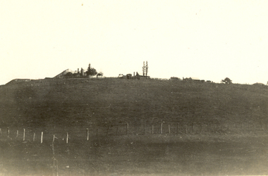 Photograph - Black and White, "Laura Villa" Smeaton taken from the site of Anderson's Mill