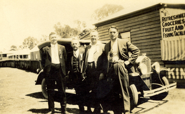 Photograph - Photograph - Black and White, Officials from the Australian Band Championships, Maryborough, Queensland, 1932, March 1932