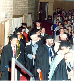 Photograph - Photograph Album, Ballarat College of Advanced Education Graduation Ceremony, 1987