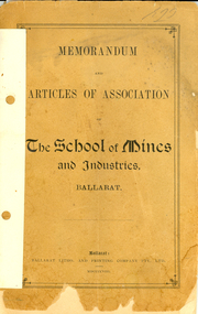 Printed booklet