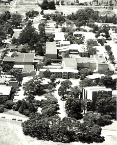 Photograph - Black and White, Aerial Photograph of Federation University Mount Helen Campus