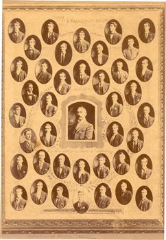 A group of individual portraits