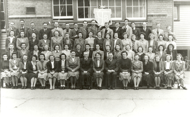 Photograph, Ballarat Teachers' College, 1946, 1946 and 1996