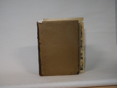 Book, Scrapbook Relating to the Career of Frank Wright, c.1930-1970
