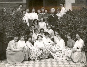 Photograph - Photograph - Black and white, Ballarat Teachers' College Resident's at 130 Victoria Street, Ballarat East, 1960s