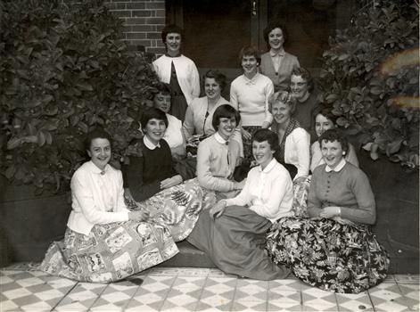 Ballarat Teachers' College Residents at 130 Victoria Street, Ballarat East, 1960s