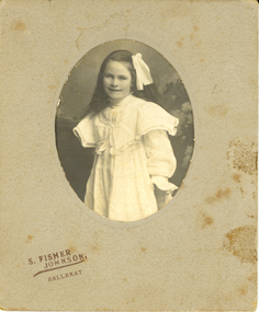 Photograph - Photograph - Black and White, S. Fisher Johnson, Edith Pickford (Holmes)