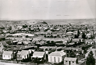 Photograph - black and white, Ballarat Looking Towards Black Hill, c1870, c1870