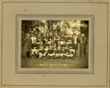 Photograph, N.R. McGeehan Photo, Gapsted Football Team, 1932