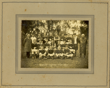 Photograph, N.R. McGeehan Photo, Gapsted Football Team, 1932, 1932