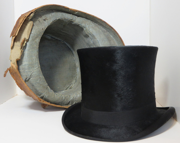 Headwear - Costume, Top Hat by W. Gribble & Co, c1920