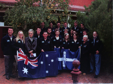 Laminated Photograph - Colour, Ballarat School of Mines World Skills Team