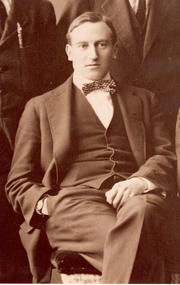 Photograph - Photograph - Black and White, Harold Herbert of the Ballarat Technical Art School, 1919