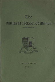 Book, Ballarat School of Mines Calendar, 1903