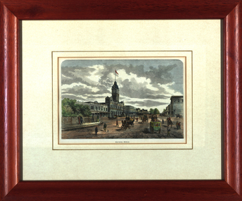 Artwork - print, 'Sturt-street, Ballarat', 1880