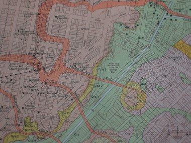 Plan, Ballarat Goldfield - Geological Survey  of Victoria, 1981