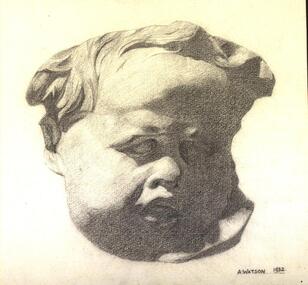 Drawings made from sculptural casts of the human body